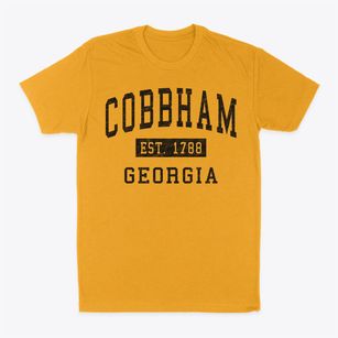 Cobbham Georgia Classic Established Classic Dad T-Shirt