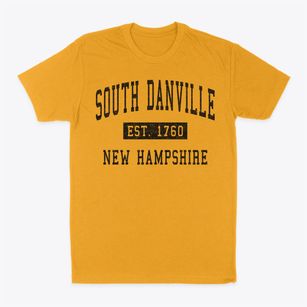 South Danville New Hampshire Classic Established Classic Dad T-Shirt