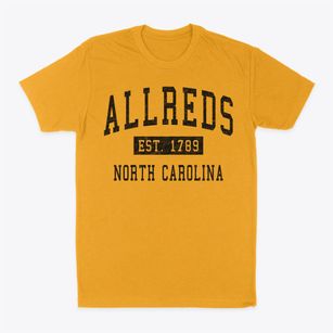 Allreds North Carolina Classic Established Classic Dad T-Shirt