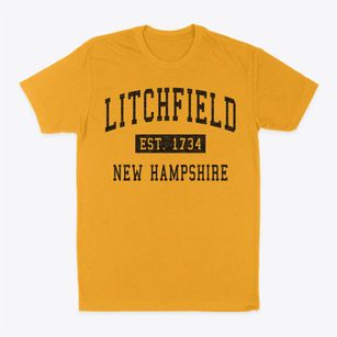 Litchfield New Hampshire Classic Established Classic Dad T-Shirt