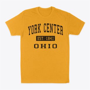 York Center Ohio Classic Established Classic Dad T-Shirt