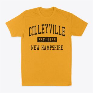 Cilleyville New Hampshire Classic Established Classic Dad T-Shirt