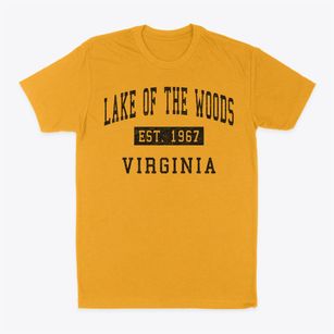 Lake Of The Woods Virginia Classic Established Classic Dad T-Shirt