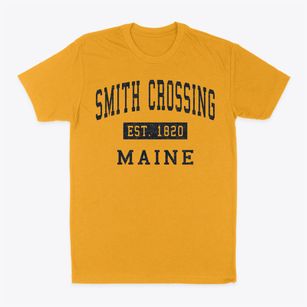 Smith Crossing Maine Classic Established Classic Dad T-Shirt