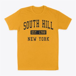 South Hill New York Classic Established Classic Dad T-Shirt