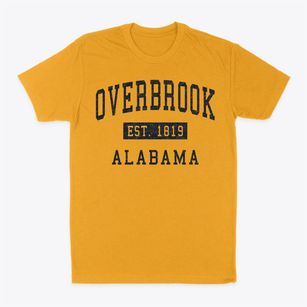 Overbrook Alabama Classic Established Classic Dad T-Shirt