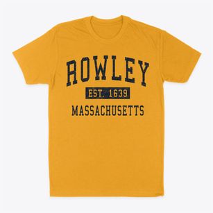 Rowley Massachusetts Classic Established Classic Dad T-Shirt