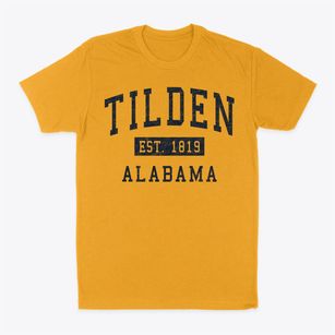Tilden Alabama Classic Established Classic Dad T-Shirt