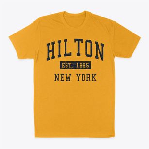 Hilton New York Classic Established Classic Dad T-Shirt