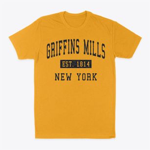 Griffins Mills New York Classic Established Classic Dad T-Shirt