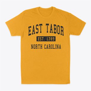 East Tabor North Carolina Classic Established Classic Dad T-Shirt