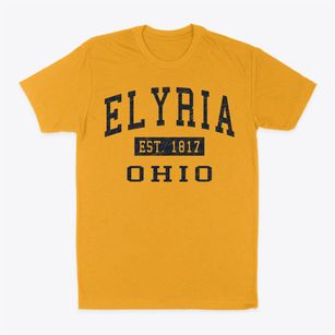 Elyria Ohio Classic Established Classic Dad T-Shirt