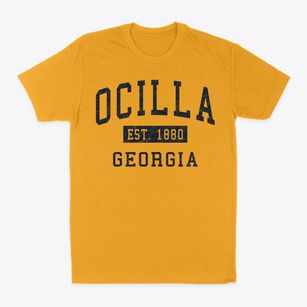 Ocilla Georgia Classic Established Classic Dad T-Shirt