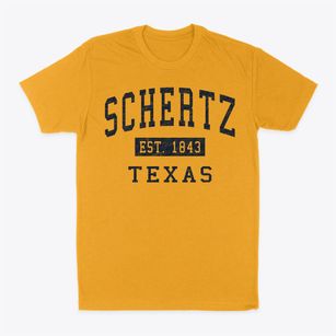 Schertz Texas Classic Established Classic Dad T-Shirt
