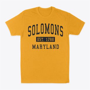 Solomons Maryland Classic Established Classic Dad T-Shirt