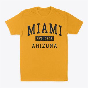 Miami Arizona Classic Established Classic Dad T-Shirt