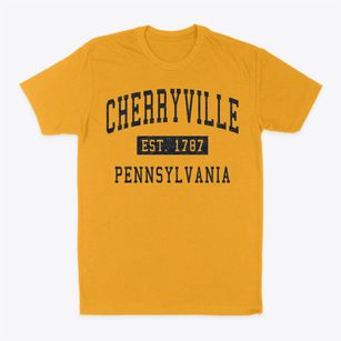 Cherryville Pennsylvania Classic Established Classic Dad T-Shirt