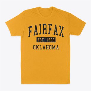 Fairfax Oklahoma Classic Established Classic Dad T-Shirt