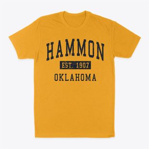 Hammon Oklahoma Classic Established Classic Dad T-Shirt