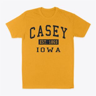 Casey Iowa Classic Established Classic Dad T-Shirt