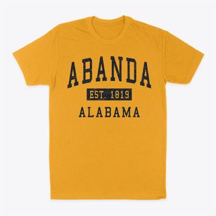 Abanda Alabama Classic Established Classic Dad T-Shirt