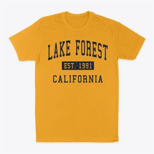 Lake Forest California Classic Established Classic Dad T-Shirt