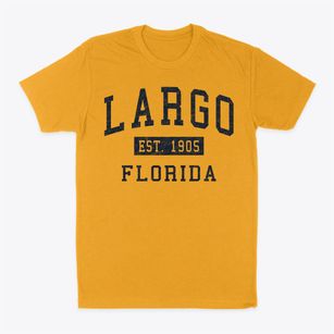 Largo Florida Classic Established Classic Dad T-Shirt