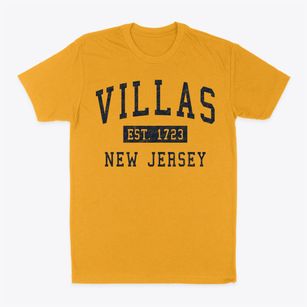 Villas New Jersey Classic Established Classic Dad T-Shirt