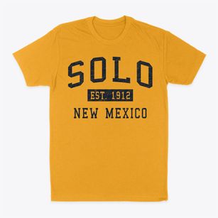 Solo New Mexico Classic Established Classic Dad T-Shirt