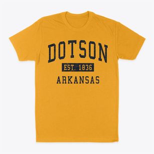 Dotson Arkansas Classic Established Classic Dad T-Shirt