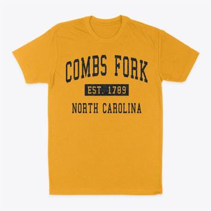 Combs Fork North Carolina Classic Established Classic Dad T-Shirt