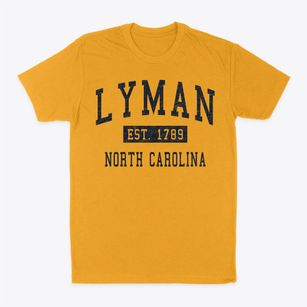 Lyman North Carolina Classic Established Classic Dad T-Shirt