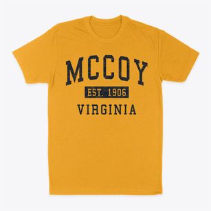 Mccoy Virginia Classic Established Classic Dad T-Shirt