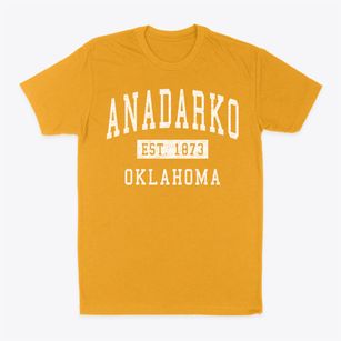 Anadarko Oklahoma Classic Established Classic Dad T-Shirt