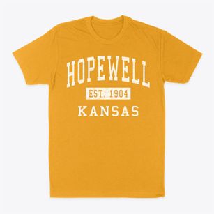 Hopewell Kansas Classic Established Classic Dad T-Shirt