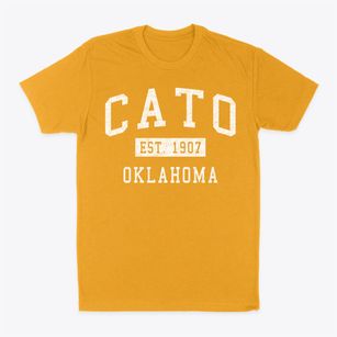 Cato Oklahoma Classic Established Classic Dad T-Shirt