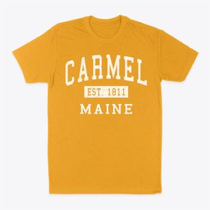 Carmel Maine Classic Established Classic Dad T-Shirt
