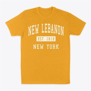 New Lebanon New York Classic Established Classic Dad T-Shirt