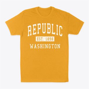 Republic Washington Classic Established Classic Dad T-Shirt