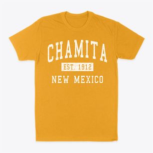 Chamita New Mexico Classic Established Classic Dad T-Shirt