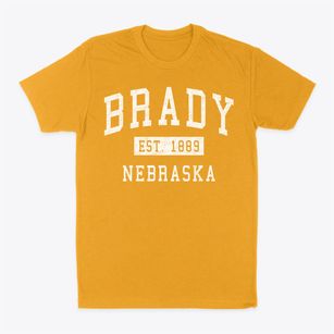 Brady Nebraska Classic Established Classic Dad T-Shirt