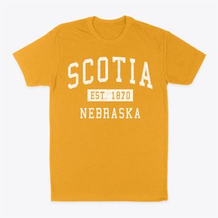 Scotia Nebraska Classic Established Classic Dad T-Shirt