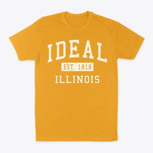 Ideal Illinois Classic Established Classic Dad T-Shirt