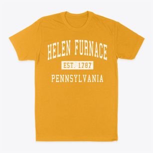 Helen Furnace Pennsylvania Classic Established Classic Dad T-Shirt
