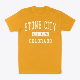 Stone City Colorado Classic Established Classic Dad T-Shirt