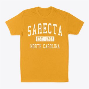 Sarecta North Carolina Classic Established Classic Dad T-Shirt