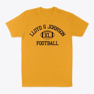 Lloyd G Johnson Junior High School Classic Football Classic Dad T-Shirt
