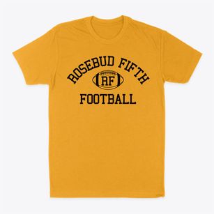 Rosebud Fifth Grade Center Classic Football Classic Dad T-Shirt
