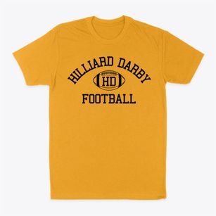 Hilliard Darby High School Classic Football Classic Dad T-Shirt