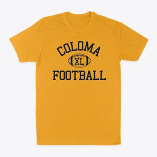 Coloma Senior High School Classic Football Classic Dad T-Shirt